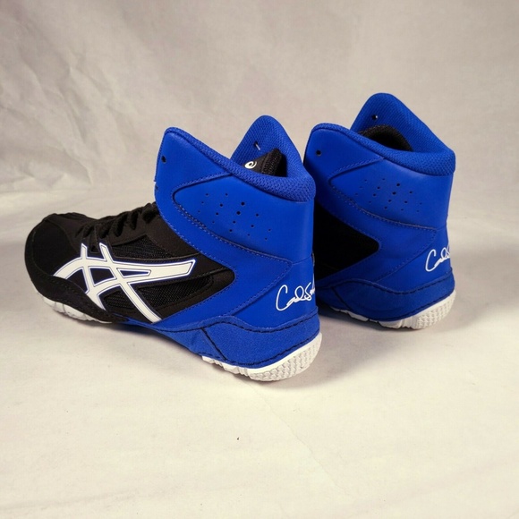 NEW ASICS Cael V8.0 Wrestling Shoes 1081A002-002 - Picture 7 of 8